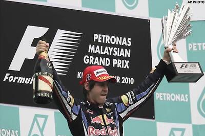 Red Bull dominate Sepang, Sutil fifth