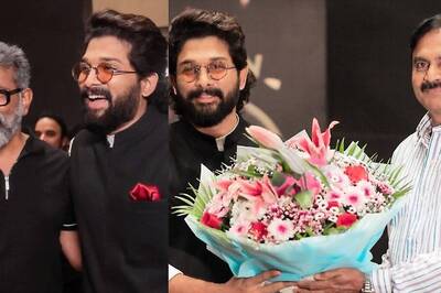 Allu Arjun Returns Home After National Award Win, Pushpa Star's Father-In-Law Hosts Intimate Bash | Photos
