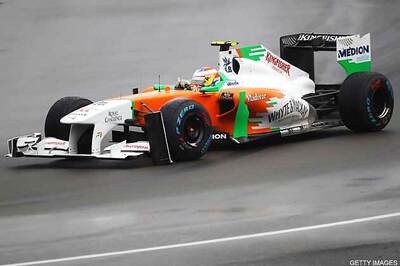 Force India's Resta earns one point in Aus GP