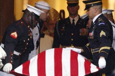 US says goodbye to Senator Ted Kennedy