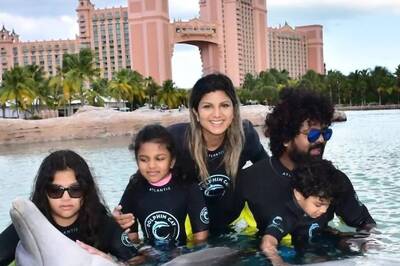 Judwaa Actress Rambha Shares Photos From Her Birthday Bash