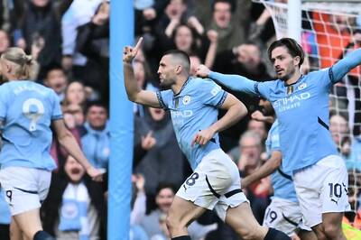 Mateo Kovacic at the Double as Manchester City Take 3-2 Win Over Fulham