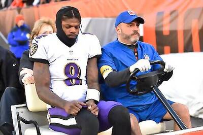 Lamar Jackson Questionable For Ravens Against Packers