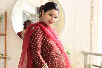 Debina Bonnerjee Flaunts Pregnancy Glow in Stunning Red Suit at Her Baby Shower; See Pics