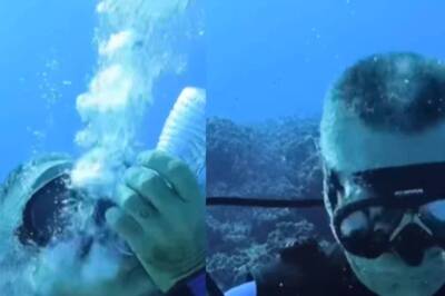This Scuba Diver's Experiment Shows Why You Shouldn't Hold Your Breath Underwater