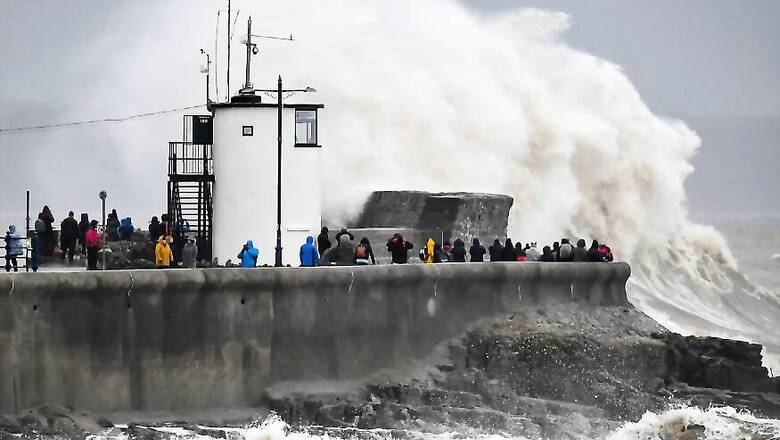 Britain Issues Rare 'Danger to Life' Warning over Storm Dennis