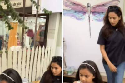 In Rare Appearance, Mira Rajput Spotted With Daughter Misha