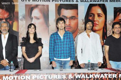 Ranbir-Kat promote 'Raajneeti', Rampal ignored