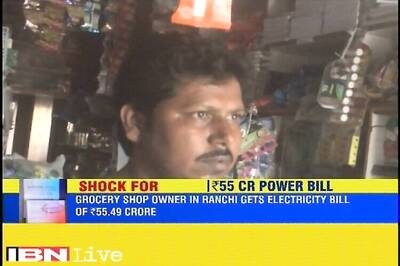 Ranchi: Grocery store owner receives electricity bill of over Rs 55 crore