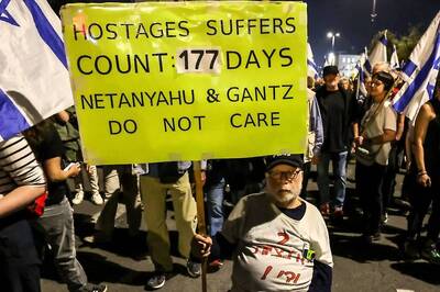 ‘You’re The Boss, You’re To Blame’: Israelis Take Out Largest March Against Netanyahu Since Oct 7 Attacks