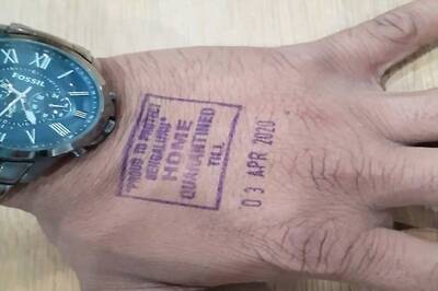 Airports in India Begin Stamping 'Home Quarantine' Info on Wrist of All Incoming International Passengers