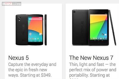 Google-LG Nexus 5 makes accidental appearance on Google Play at $349