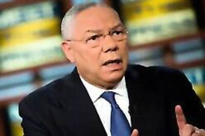 Bush's man Powell says will vote for Obama