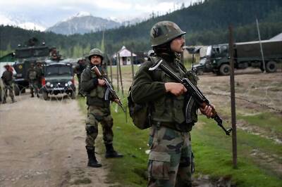 Three Lashkar Terrorists Gunned Down in Sopore Encounter, AK-47s Recovered