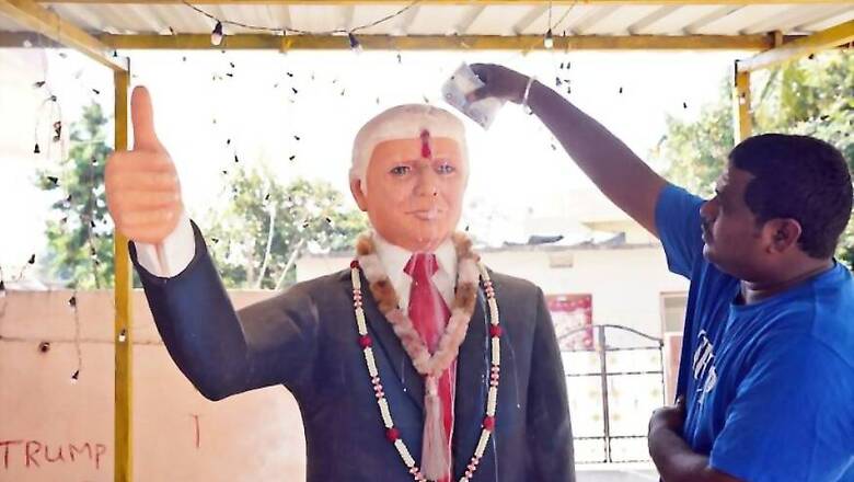 'I Believe in Him Like My Family Believes in Shiv': Fans Take Hero-worship up a Notch Ahead of Trump's Visit