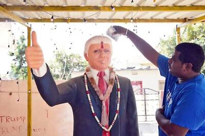 'I Believe in Him Like My Family Believes in Shiv': Fans Take Hero-worship up a Notch Ahead of Trump's Visit