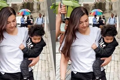 Watch: Gauahar Khan's Little Munchkin Zehaan Sends A Sweet Flying Kiss