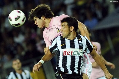 Pastore scores as Palermo beat Juventus