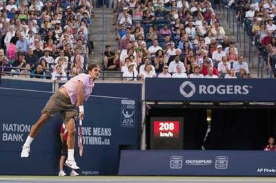 Roger Federer storms into Stockholm final