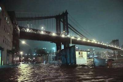 Superstorm Sandy rattles the entertainment industry