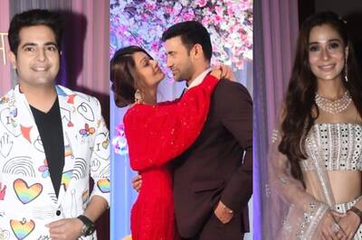 Payal Rohatgi and Sangram Singh's Mumbai Reception Was a Star-Studded Night; Anjali Arora and others Attend