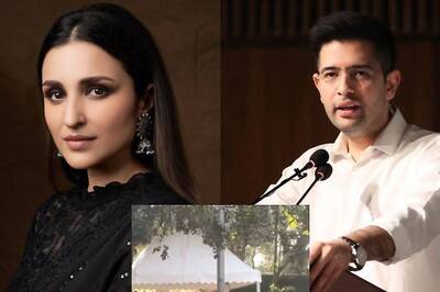 Parineeti Chopra and Raghav Chadha Engagement Preparations Begin At Delhi Venue; Video Goes Viral