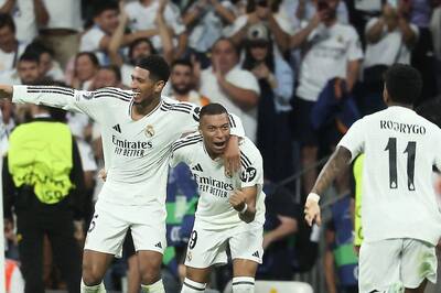 Real Madrid vs VFB Stuttgart: Kylian Mbappe Scores as Los Blancos Win 3-1 in Champions League